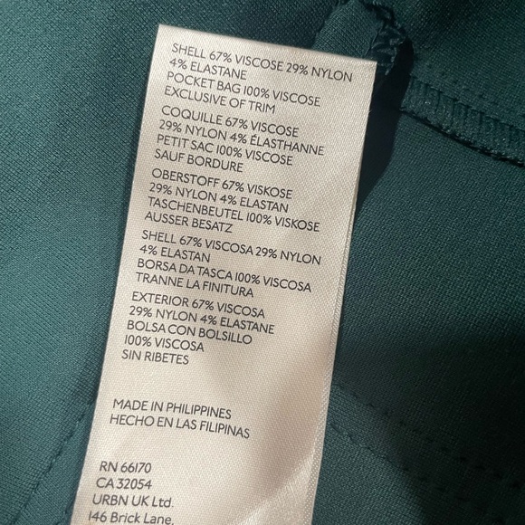 Maeve Green Wide-Leg Pants - Picture 8 of 8